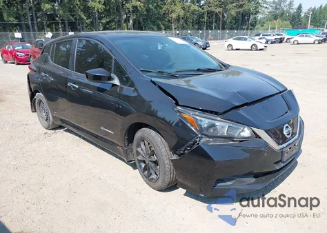 2018 Nissan Leaf S z USA, uszkodzony, nr VIN 1N4AZ1CP9JC315149